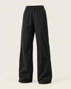 Pantalon Capsule 01 DAWS noir — vue produit isolée, coupe ample